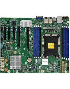Материнская плата ATX MBD X11SPI TF O 3647 C622 8xDDR4 LRDIMM 10x6G ATX 12 x9 6 PCIE3 0 2 x16 2 x8 1 Supermicro
