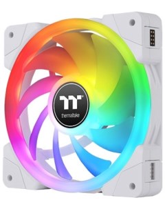 Вентилятор для корпуса SWAFAN EX14 RGB White TT Premium Edition CL F162 PL14SW A 140x140x25mm 500 20 Thermaltake