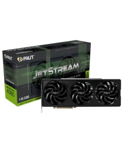 Видеокарта PCI E GeForce RTX 4080 JetStream NED4080019T2 1032J 16GB GDDR6X 256bit 5nm 2205 22400MHz  Palit