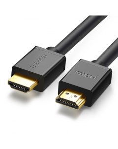 Кабель интерфейсный HD101 10115_ HDMI HDMI 1м черно желтый Ugreen