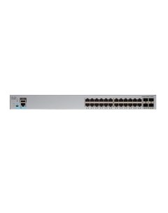 Коммутатор WS C2960L 24TQ LL Catalyst 2960L 24 port GigE 4 x 10G SFP LAN Lite Cisco