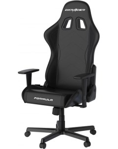 Кресло игровое OH FE08 Formula чёрное экокожа регулируемый угол наклона Dxracer