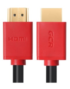 Кабель интерфейсный HDMI удлинитель HM451 0 3m 01073 v2 0 M M красные коннекторы OD7 3mm 28 28 AWG п Gcr
