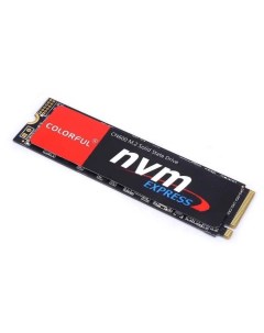 Накопитель SSD M 2 2280 CN600 256GB PCIe Gen3x4 with NVMe 1600 900MB s IOPS 200K 180K MTBF 1M RTL Colorful