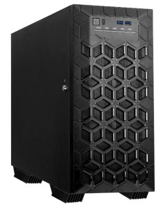 Корпус серверный IW PL070 Air Liquid Cooling Pedestal Server Chassis 5 2 5 3 5 7 FH PCIE slot 2 USB  Inwin