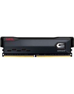 Модуль памяти DDR4 16GB GOG416GB3600C18BSC Orion PC4 28800 3600MHz CL18 titanium gray heat spre Geil