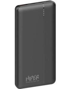 Аккумулятор внешний MX PRO 10000 BLACK 10000mAh 3A QC PD 2 USB черный Hiper