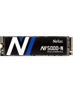 Накопитель SSD M 2 2280 NT01NV5000N 1T0 E4X NV5000 1TB PCIe Gen4 4 NVMe 1 4 4800 4600MB s IOPS 400K  Netac