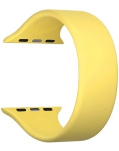 Ремешок на руку ATRIA DSJ 23 44 YL cиликоновый для Apple Watch 42 44 45 mm yellow Lyambda