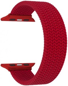 Ремешок на руку STEROPA DSN 11 44 RD плетеный нейлоновый для Apple Watch 42 44 mm red Lyambda