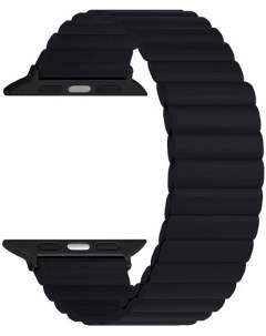 Ремешок на руку ACRUX DSJ 30 40 BK силиконовый для Apple Watch 38 40 41 mm black Lyambda