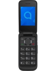 Мобильный телефон 2057D OneTouch 2057D 3AALRU12 2 4 240x320 черный раскладной 2 Sim 0 3Mpix GSM900 1 Alcatel