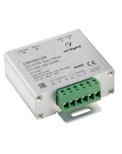 Контроллер LN RF5B Sens 016487 white 12 24V 180 360W IP20 металл Arlight