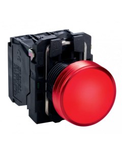 Лампа XB5AVB4 сигнальная красная светодиодная 24В Schneider electric