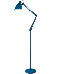 Светильник напольный KD 332 C06 под лампу накаливания макс мощ 40Вт 230В E27 LOFT синий на подставке Camelion