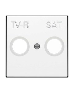 Накладка 2CLA855010A1101 для TV R SAT розетки альпийский белый Abb