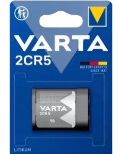 Батарейка 2CR5 06203301401 BL1 Lithium 6V Varta