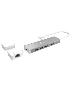 Адаптер JCD375 USB C Modular Multi Adapter with 2 Kits J5create