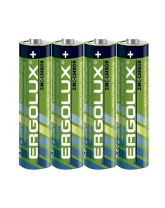 Батарейка R03SR4 R03 AAA 1 5 В 550 мА ч 4 шт в упаковке 12440 Ergolux