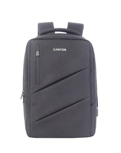 Рюкзак для ноутбука CNS BPE5GY1 до 15 6 полиэстер серый Canyon