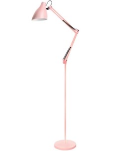 Светильник напольный KD 332 C14 под лампу накаливания макс мощ 40Вт 230В E27 LOFT розовый на подстав Camelion