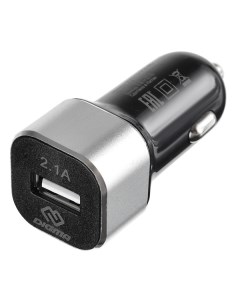 Зарядное устройство автомобильное DGCC 1U 2 1A BS USB 2 1A черное 1079208 Digma