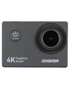 Видеорегистратор автомобильный FreeDrive Action 4K ACT 4K черный 1030138 Digma