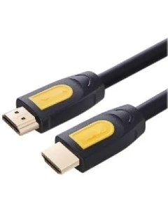 Кабель HD101 10170_ HDMI Male Male Cable 10м желто черный Ugreen