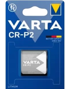 Батарейка CR P2 06204301401 BL1 Lithium 6V Varta