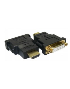 Адаптер DAHIF 01B HDMI DVI Golden Plated 19m 25f черный Acd