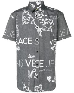 Versace jeans рубашка с логотипом Versace jeans