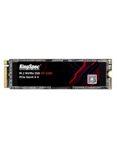 Накопитель SSD M 2 2280 XF 512 2280 XF 512GB NVMe PCIe Gen4 x4 4900 2800MB s Kingspec