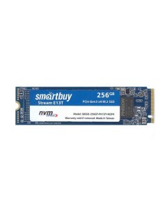 Накопитель SSD M 2 2280 SBSSD 256GT PH13T M2P4 Stream E13T 256GB PCIe3x4 NVMe TLC 1700 1550MB s IOPS Smartbuy