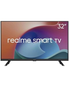 Телевизор TV 32 черный 1366x768 Android 9 0 Smart TV Realme