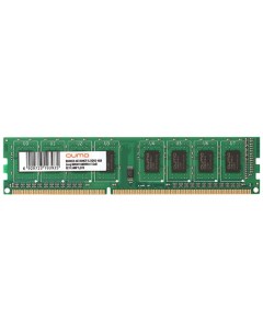 Модуль памяти DDR3 4GB QUM3U 4G1600K11L PC3 12800 1600MHz CL11 1 35V Qumo