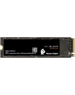 Накопитель SSD M 2 2280 WDBAPY5000ANC WRSN WD Black SN850 Gaming PCIe 4 0 x4 3D NAND TLC 500GB 7000  Western digital