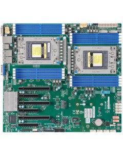 Материнская плата E ATX MBD H12DSI NT6 B 2 SP3 16 DDR4 3200 10 SATA 6G M 2 6 PCIE 2 10Glan IPMI lan  Supermicro