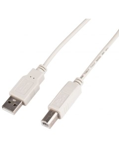 Кабель интерфейсный USB A B 3C USB A m USB B m 3м серый 1478141 Buro