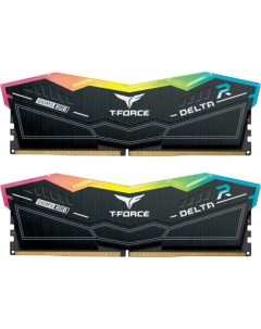 Модуль памяти DDR5 32GB 2 16GB FF3D532G5600HC36BDC01 T Force Delta RGB black PC5 44800 5600MHz CL36  Team group