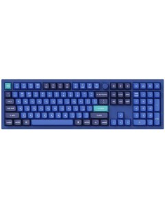 Клавиатура Q6 O2 RU RGB подсветка синий свитч 108 кнопок синяя Keychron