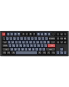 Клавиатура Q3 M2 RU RGB подсветка синий свитч 87 кнопок черная Keychron