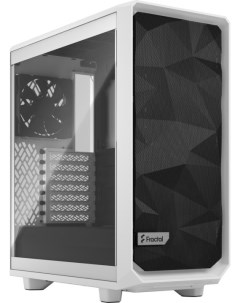 Корпус ATX Meshify 2 Compact Clear TG FD C MES2C 05 белый без БП боковое окно из за Fractal design