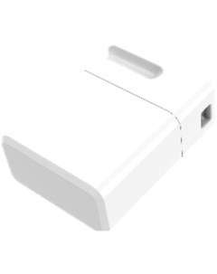 Накопитель USB 2 0 32GB NTU116U2032GW белый пластик под нанесение логотипа Оем