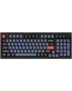 Клавиатура Q5 M2 RU RGB подсветка синий свитч 97 кнопок черная Keychron