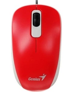 Мышь DX 110 31010009403 1000 DPI 3кн USB red 31010116104 Genius