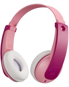 Наушники беспроводные HA KD10W P E KIDS Bluetooth детские розовые Jvc