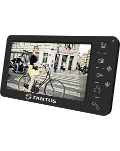 Видеодомофон Amelie SD Black цветной TFT LCD 7 PAL NTSC Hands Free запись фото при вызове 2 панели Tantos