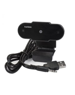 Веб камера BlackView C310 EX287384RUS 1 3 0 3 Мп 640х480 480P 30fps шторка USB фиксированный фокус м Exegate