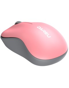 Мышь Wireless LM106G Pink Grey розовый с серым DPI 1200 2 4GHz Dareu