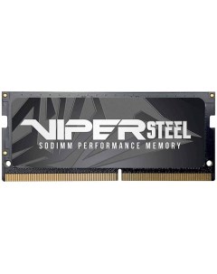 Модуль памяти SODIMM DDR4 32GB PVS432G320C8S Viper Steel PC4 25600 3200MHz CL18 1 35V Patriot memory